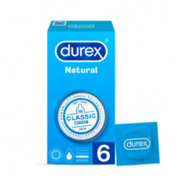 Preservativos Durex Natural Plus 6 Uds.